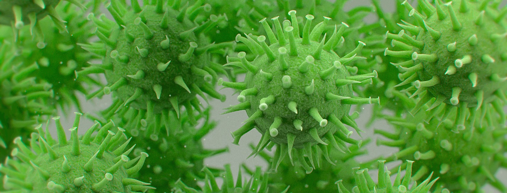 Flu computer generated depiction.