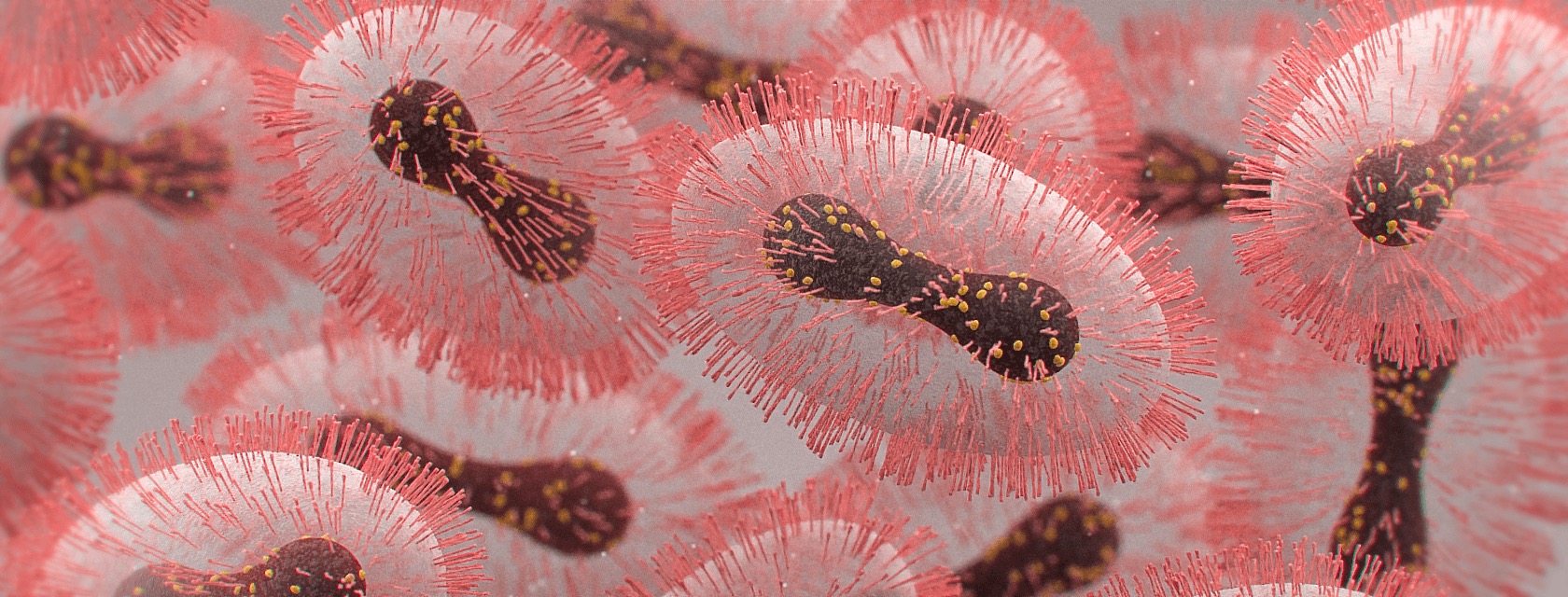 Mpox computer generated depiction.