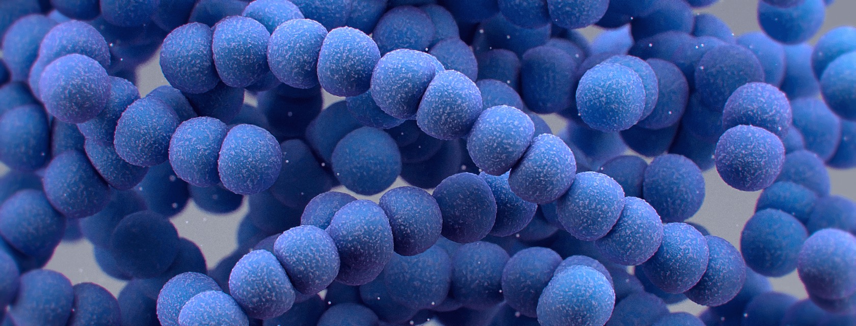 streptococus computer generated depiction.